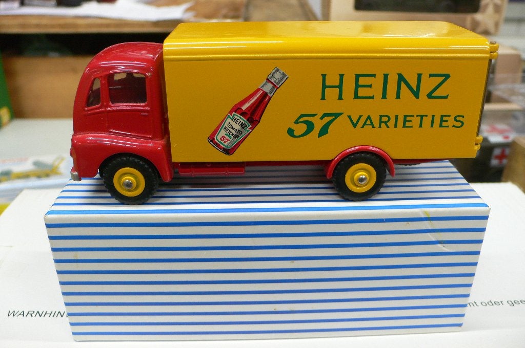 guy heinz vrachtwagen - dinky supertoys/atlas #920, Hobby en Vrije tijd, Verzenden, Nieuw, Bus of Vrachtwagen, Dinky Toys