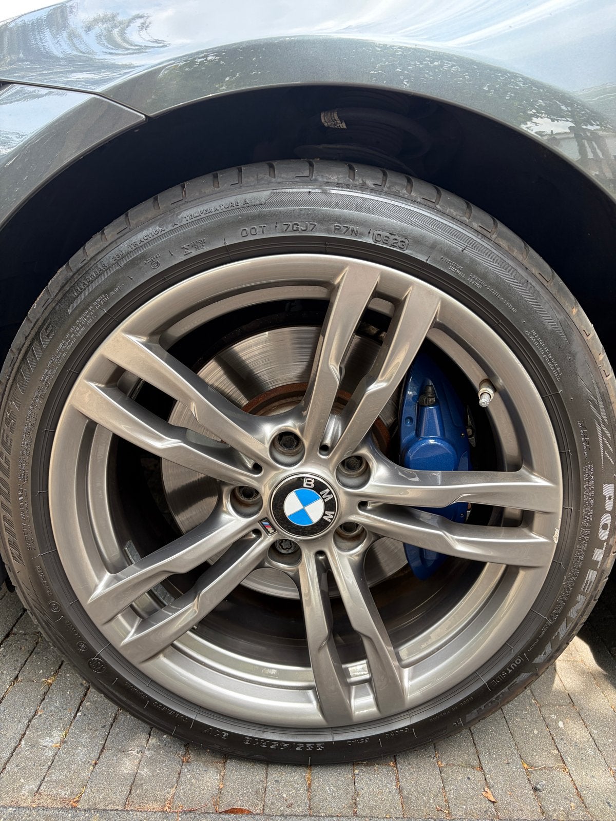 BMW 441M 18 Inch Breedset met banden, Auto-onderdelen, Banden en Velgen, Ophalen, 18 inch, Gebruikt, Banden en Velgen