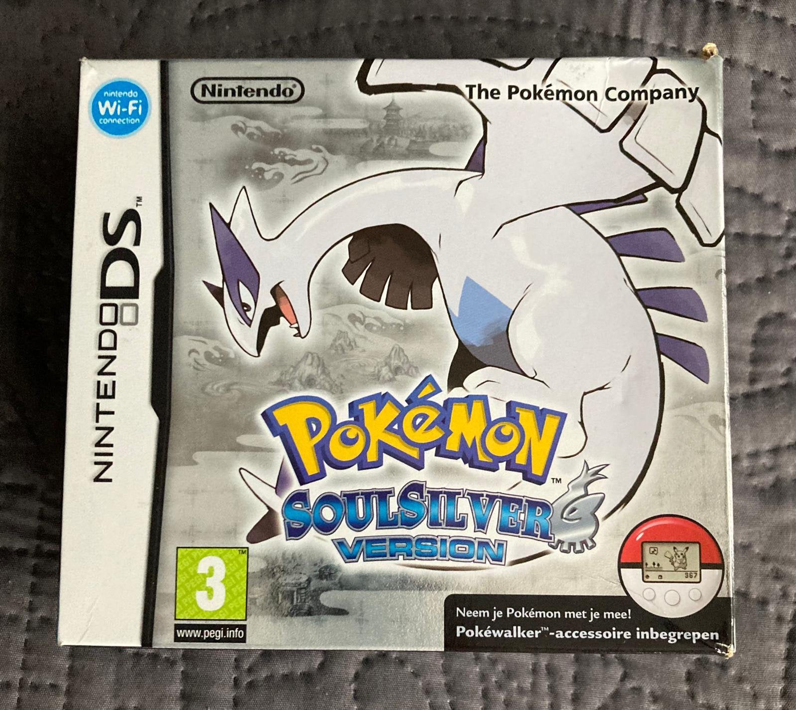 Pokémon SoulSilver Version big box, Spelcomputers en Games, 1 speler, Ophalen of Verzenden, Zo goed als nieuw, Role Playing Game (Rpg)