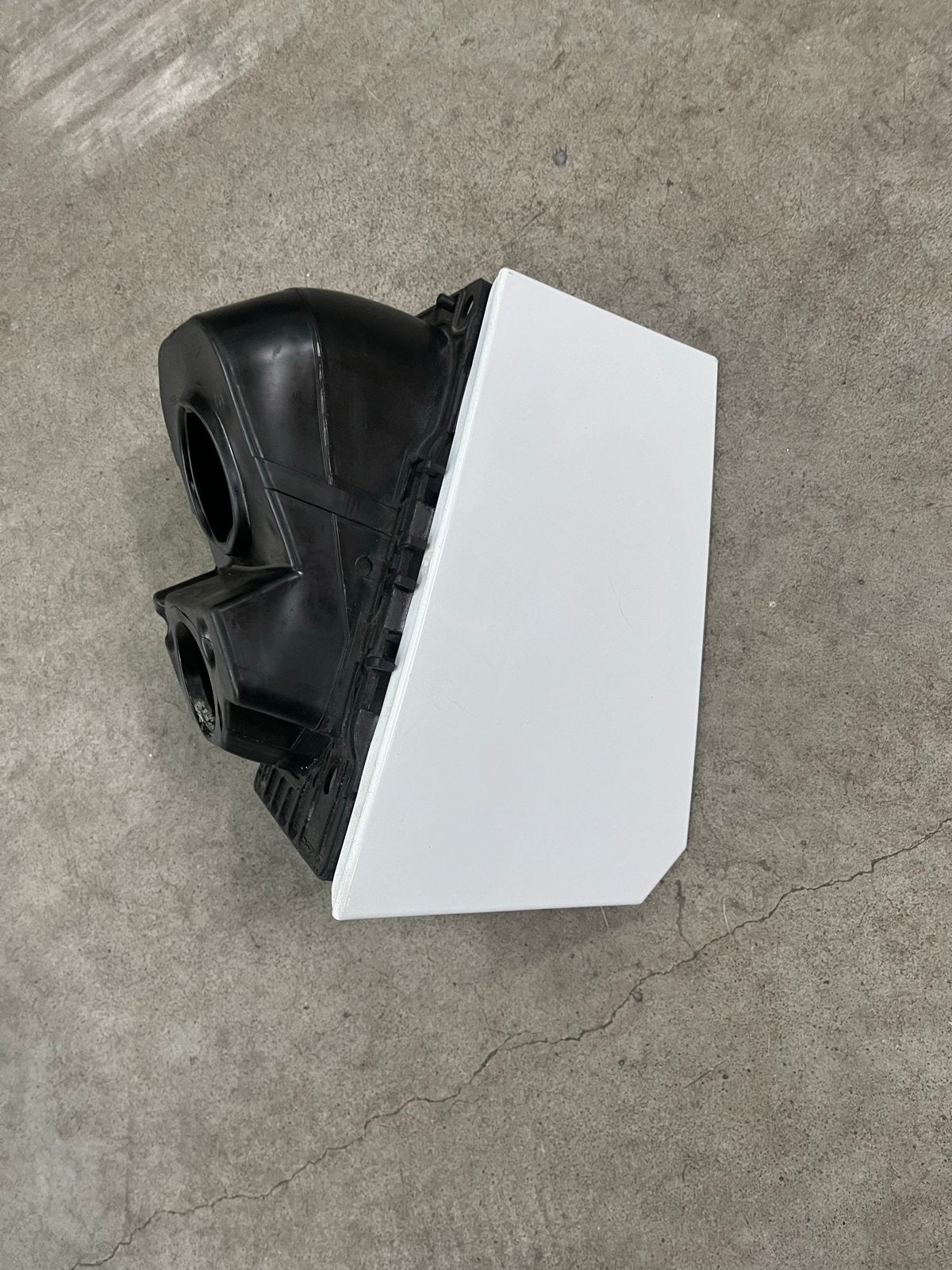 Tankklep wit voor Fiat Ducato/Citroen Jumper/Peugeot Boxer, Gebruikt, Voor, Ophalen of Verzenden, Bumper
