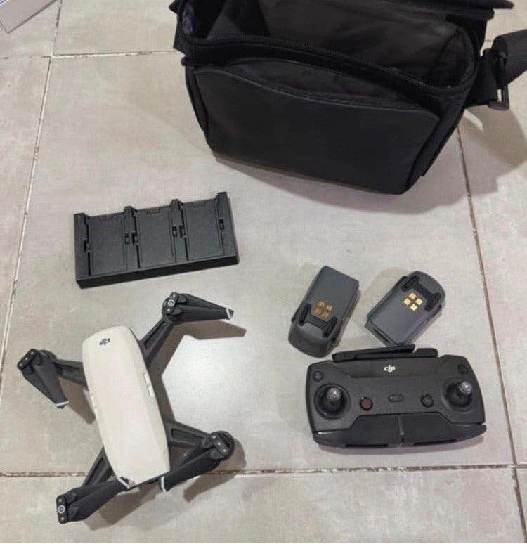 DJI Spark Alpine White drone, Ophalen of Verzenden, Zo goed als nieuw