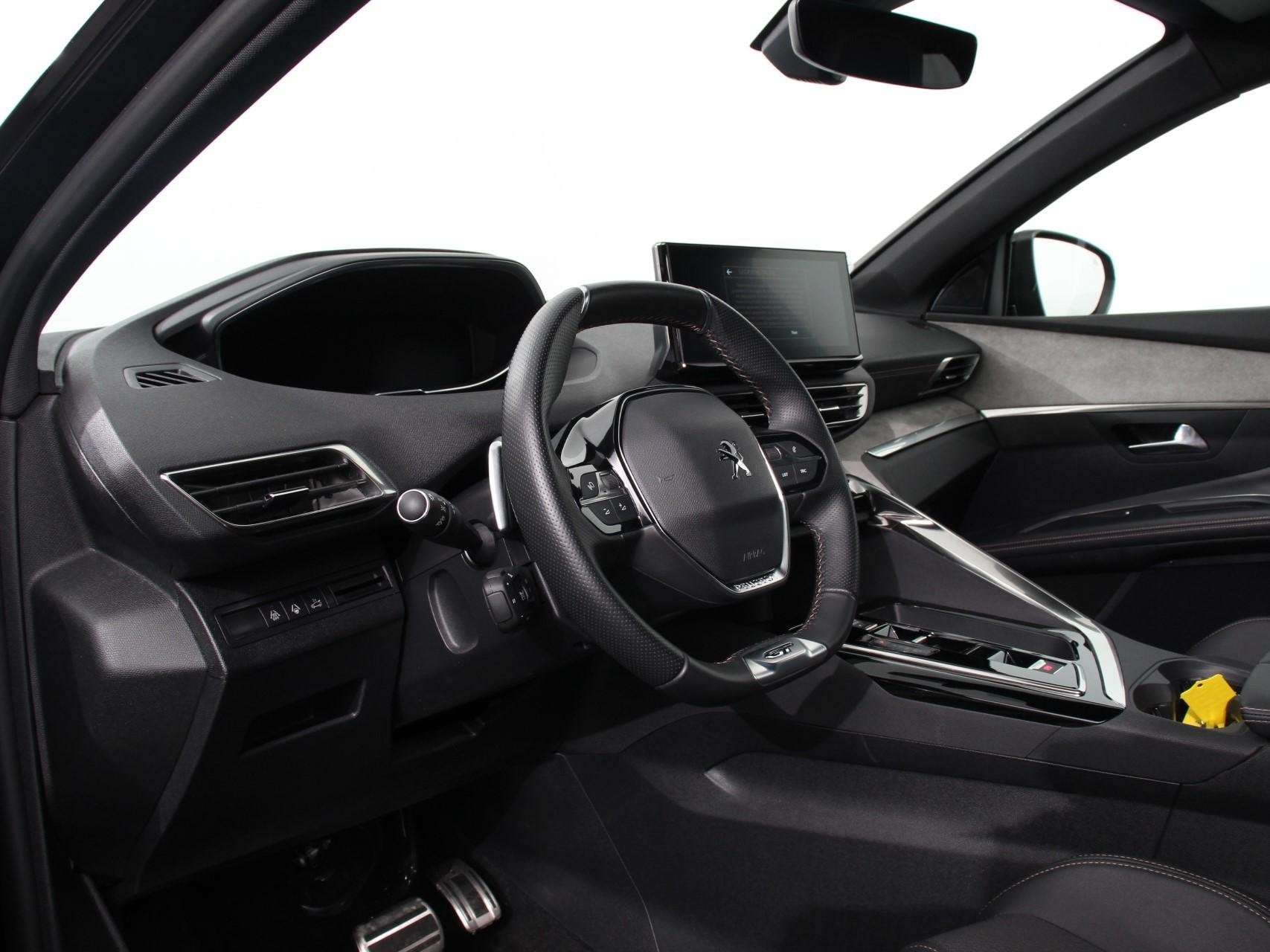 Peugeot 5008 1.2 PureTech 130pk Automaat GT Climate control, Auto's, 15 km/l, Gebruikt, 1199 cc, Zwart