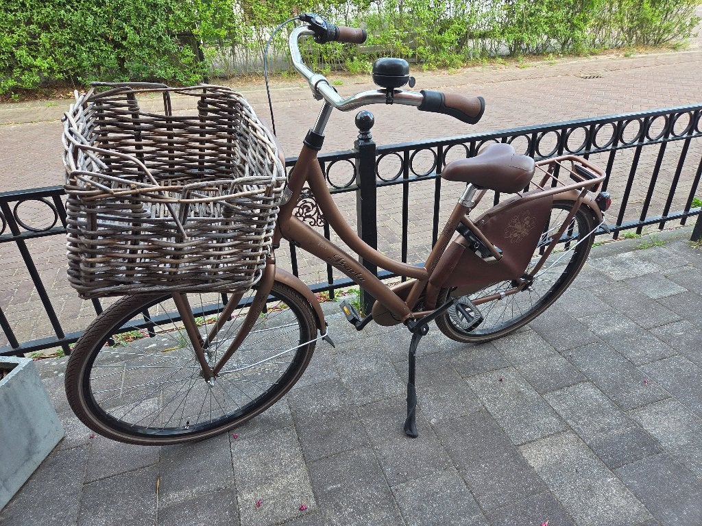 Meisjes fiets Sparta Pick-Up, Fietsen en Brommers, Fietsen | Meisjes, Gebruikt, 26 inch of meer, Versnellingen, Terugtraprem, Ophalen