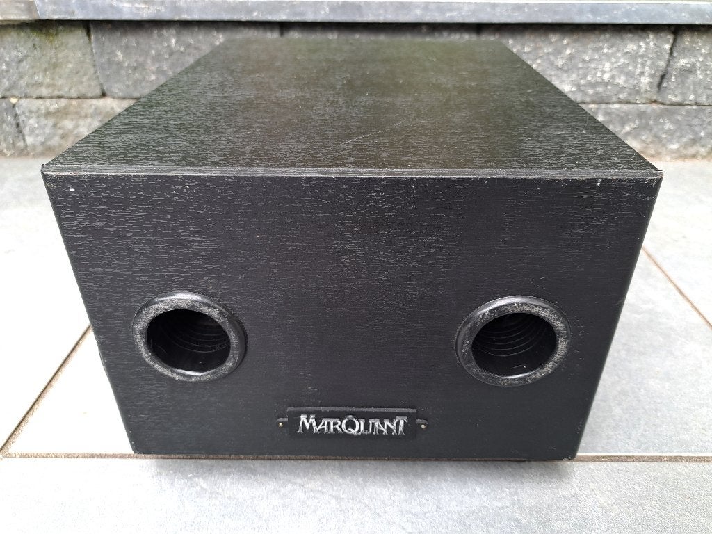 MARQUANT subwoofer, Overige merken, Gebruikt, Inclusief kabels, Ophalen of Verzenden