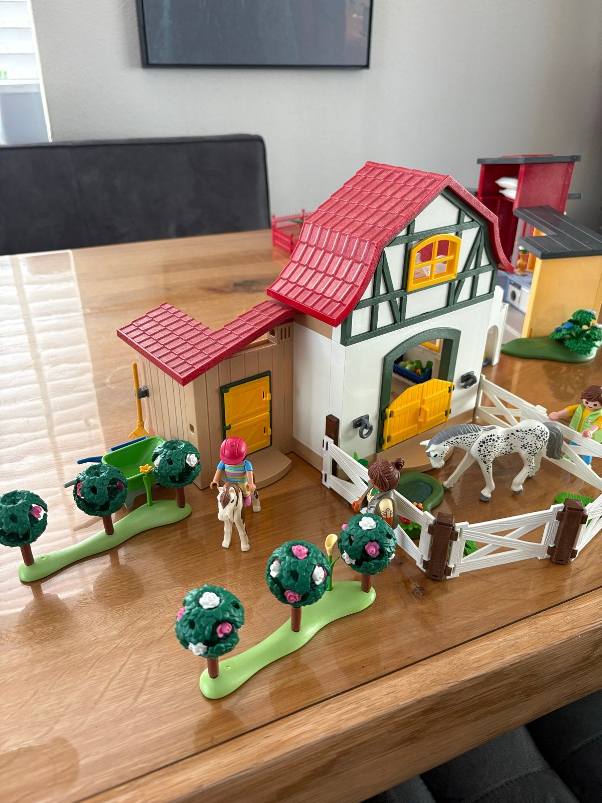 Playmobil Ponypark en Dierenpension, Gebouw, Complete set, Ophalen of Verzenden, Zo goed als nieuw