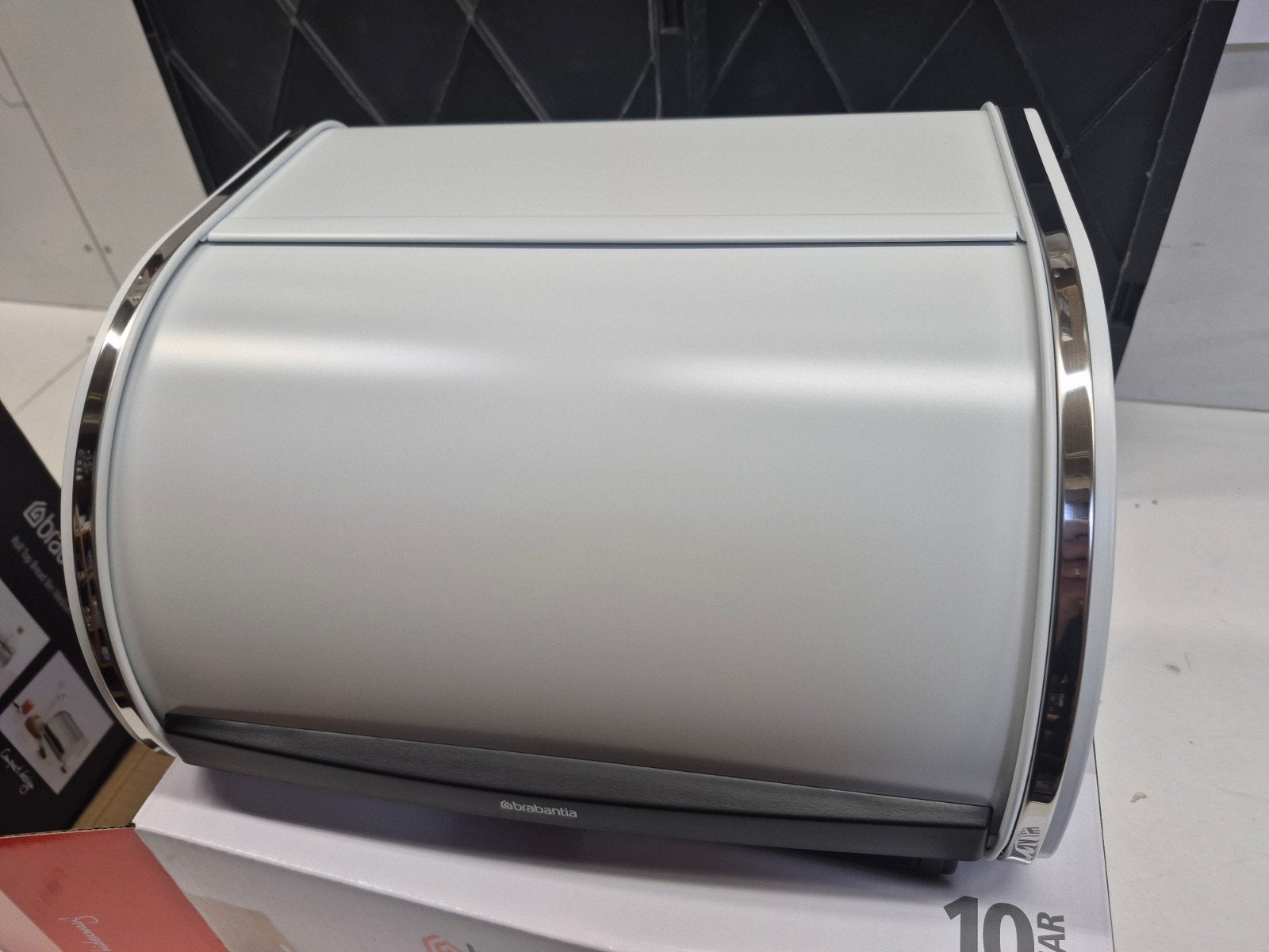Brabantia Broodtrommel Roll Top - Medium Wit, Ophalen of Verzenden
