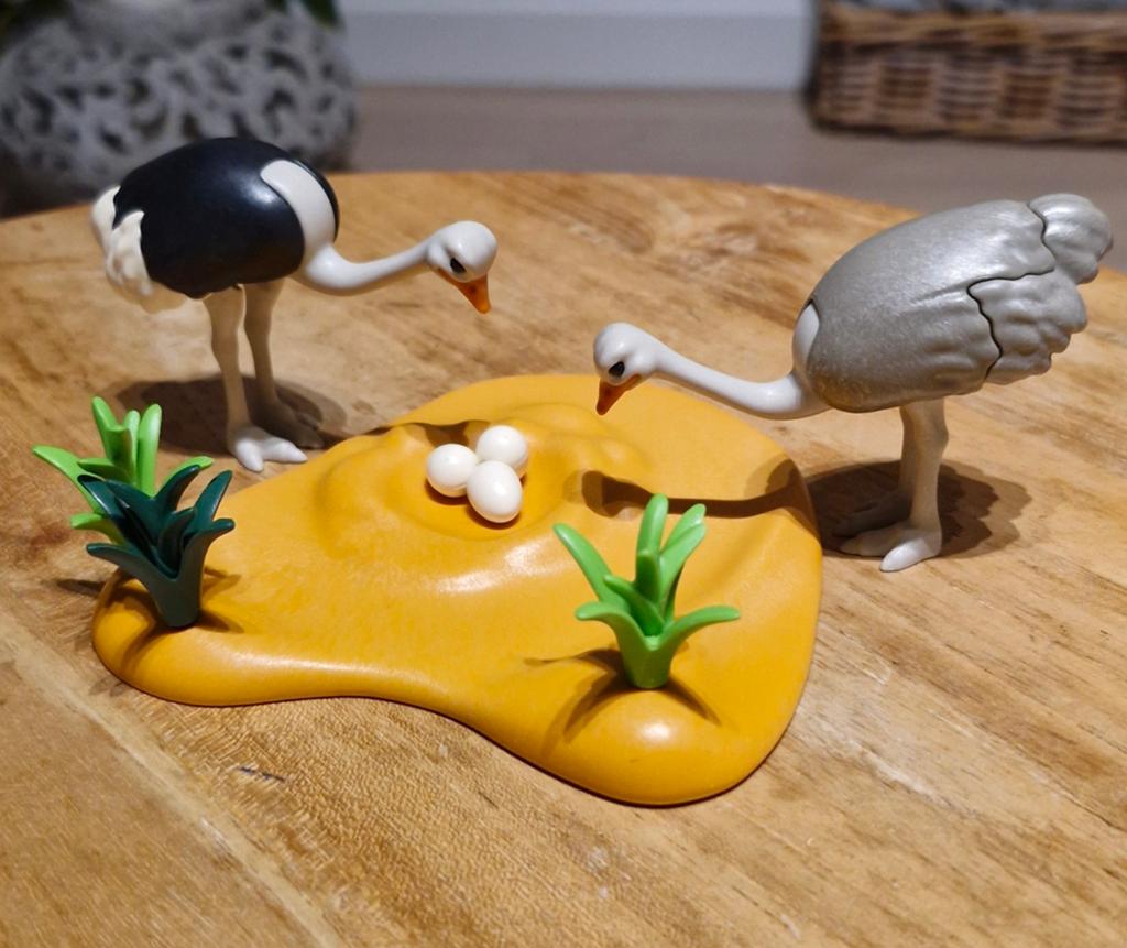 Playmobil Struisvogels met nest en eieren 4831, Kinderen en Baby's, Speelgoed | Playmobil, Ophalen of Verzenden, Zo goed als nieuw