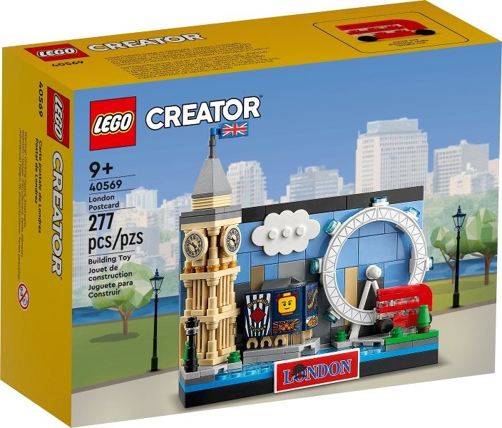 Lego | Creator | Ansichtkaart van Londen | 40569, Lego, Lego, Nieuw, https://legohouse.com/en-gb/info/contact-us/