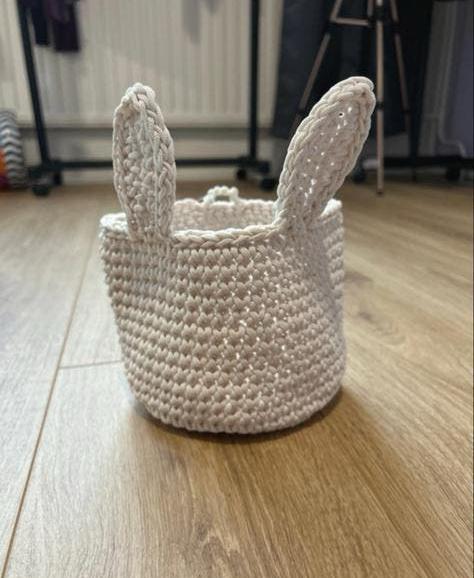 Schattig H&M Home konijnenmandje voor babykamer 15x13cm, Ophalen of Verzenden, Nieuw, Overige typen