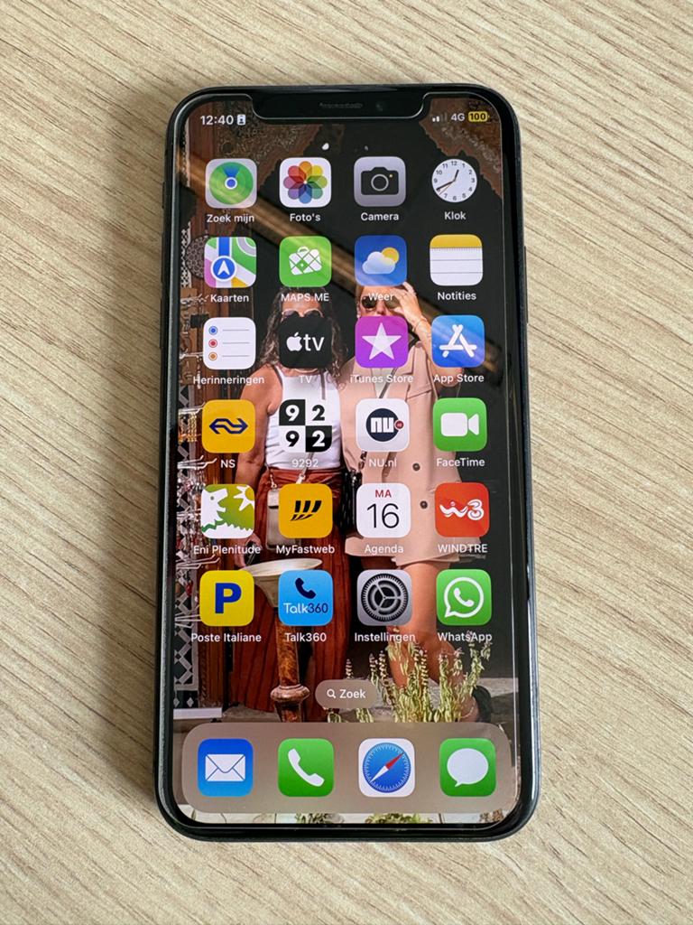 Apple iPhone X 64GB Zwart - Goede staat, Telecommunicatie, Mobiele telefoons | Apple iPhone, Gebruikt, Zwart, 64 GB, Zonder simlock