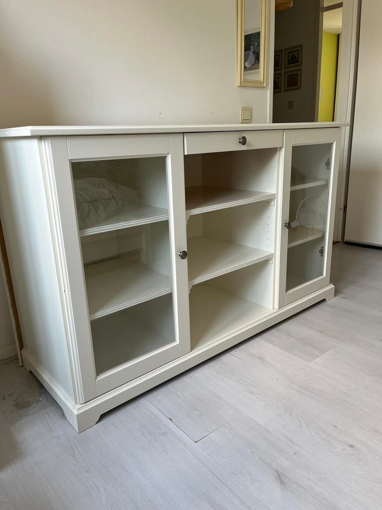 Ikea kast Liatorp dressoir, Huis en Inrichting, Kasten | Dressoirs, Zo goed als nieuw, 150 tot 200 cm, 25 tot 50 cm, Met lade(s)