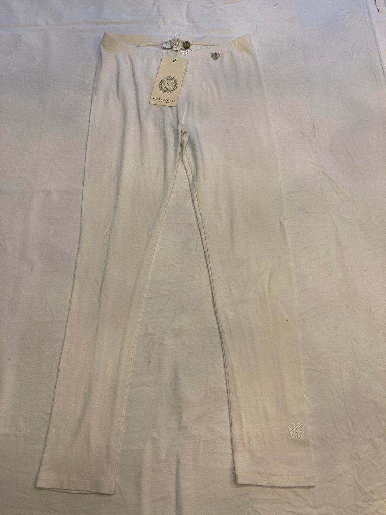 Scapa legging wit met lovertjes kusje maat 152 11-12y!, Broek, Scapa, Meisje, Ophalen of Verzenden