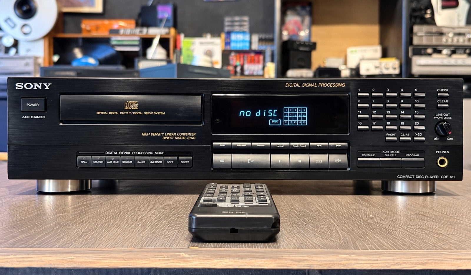 Sony CDP-D7 • ZELDZAAM • DSP • VINTAGE • GARANTIE, Ophalen of Verzenden, Zo goed als nieuw, Sony, De kempen 18