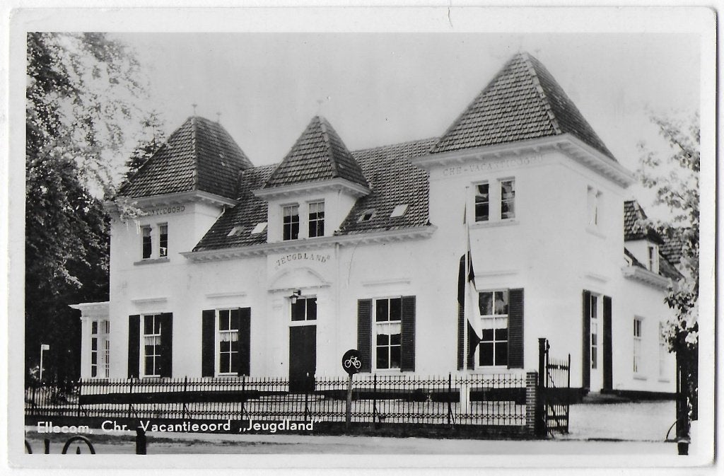 Ellecom vacantieoord Jeugdland Oude Ansichtkaart ( B3221, Ophalen of Verzenden, 1940 tot 1960, Ongelopen, Noord-Brabant