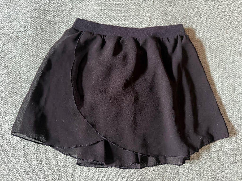 zwart rokje ballet dunne stof XS kindermaat Bour-dance, Sport en Fitness, Ophalen of Verzenden, Zo goed als nieuw, Kleding