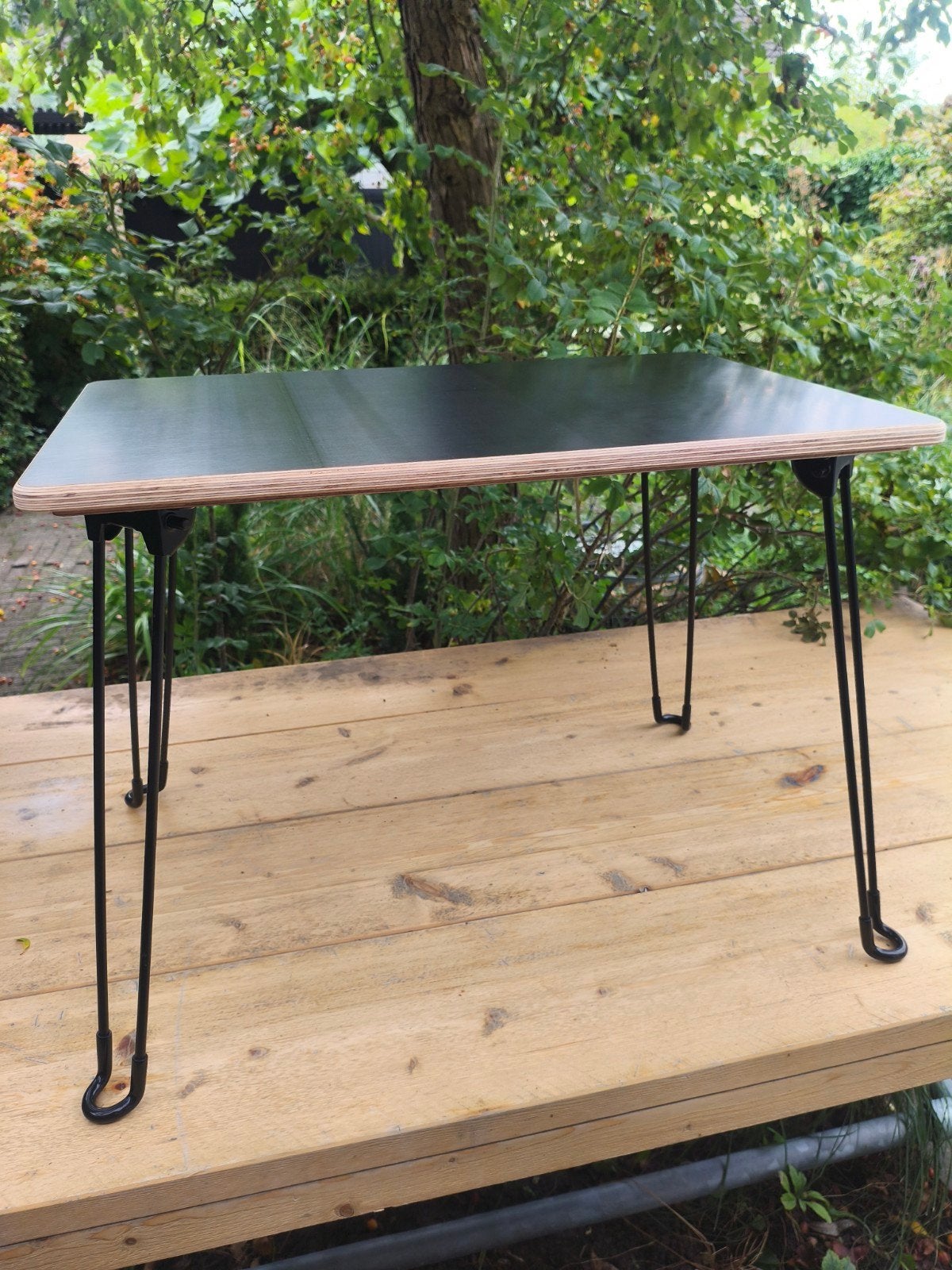 Klaptafel met Euronorm box, Ophalen, Zo goed als nieuw