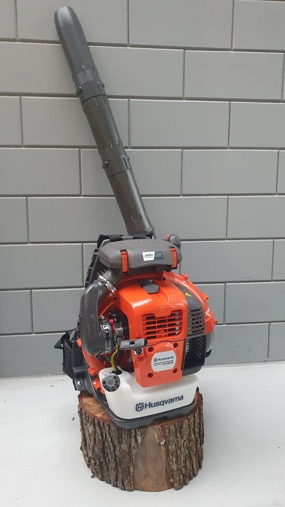 Husqvarna 570BTS NIEUW OP=OP!, Tuin en Terras, Bladblazers, Ophalen, Benzine, Husqvarna, Ruggedragen