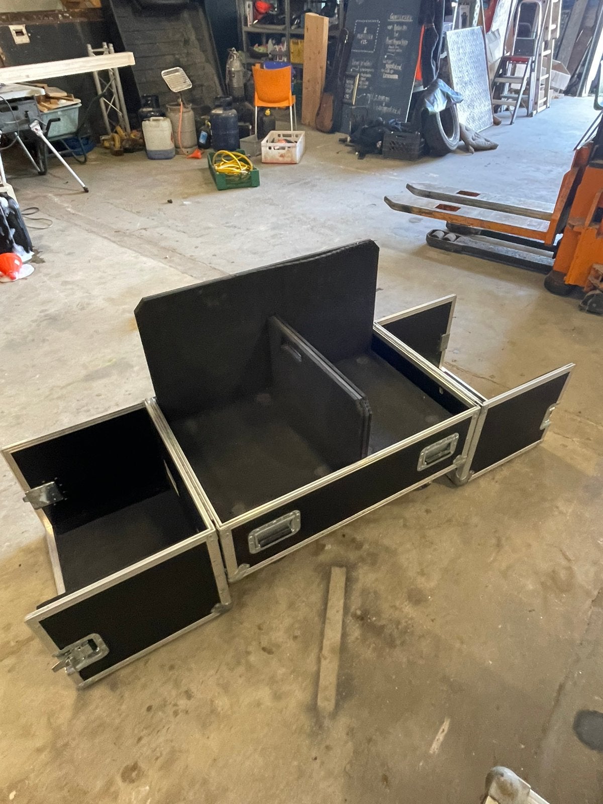 Custom build flightcase voor 2 x ld maui 38, Ophalen, Zo goed als nieuw, Overige instrumenten, Flightcase