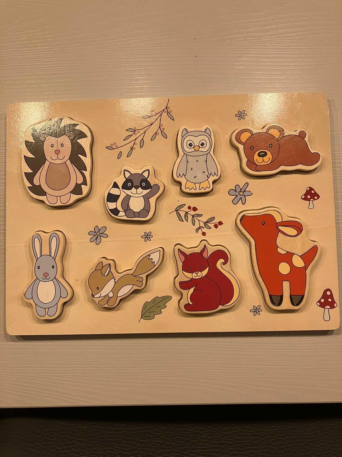 Legpuzzel bosdieren, Ophalen of Verzenden, Zo goed als nieuw, Overige typen