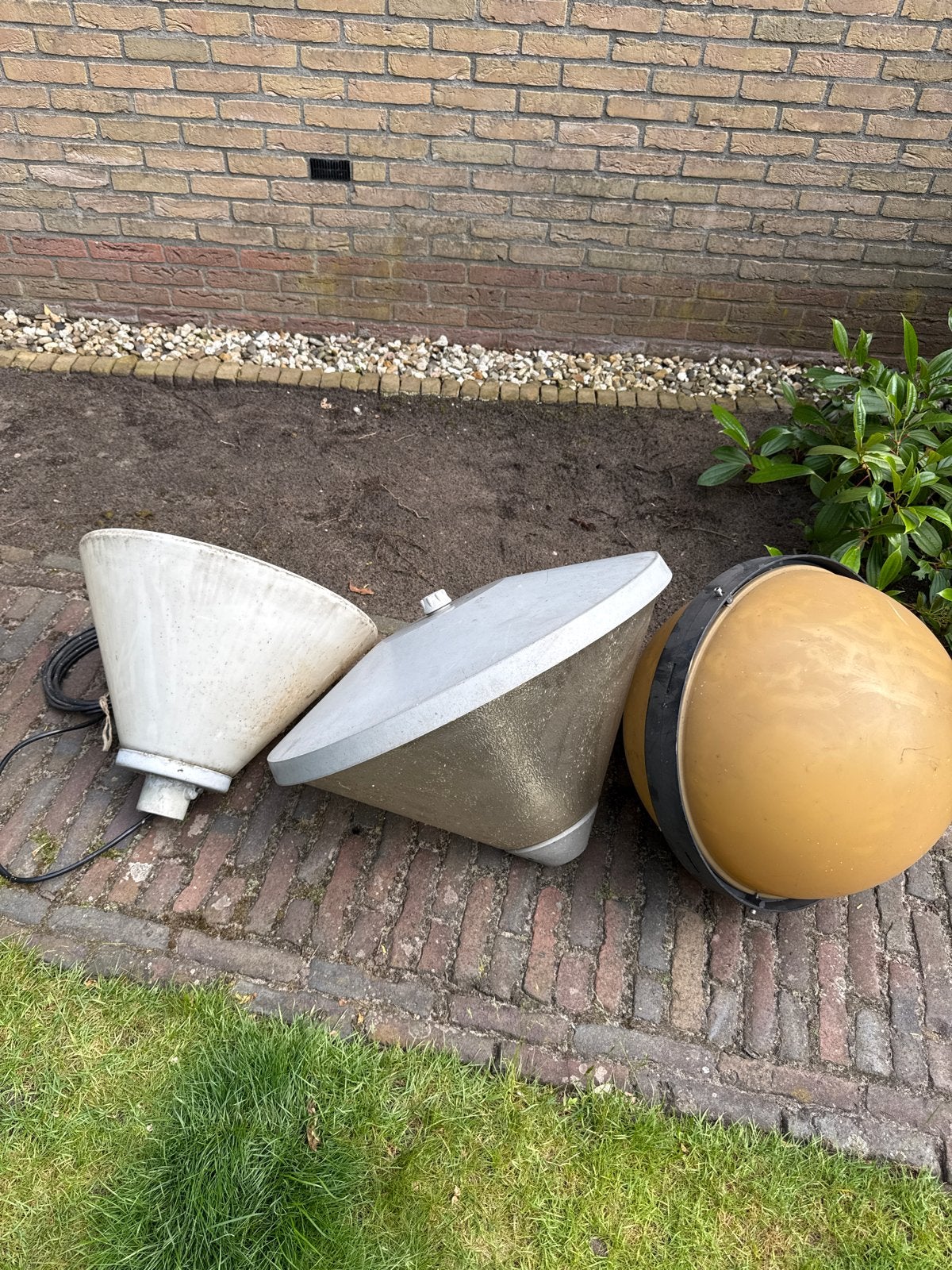 Lantaren kappen, Ophalen, Gebruikt, Netvoeding