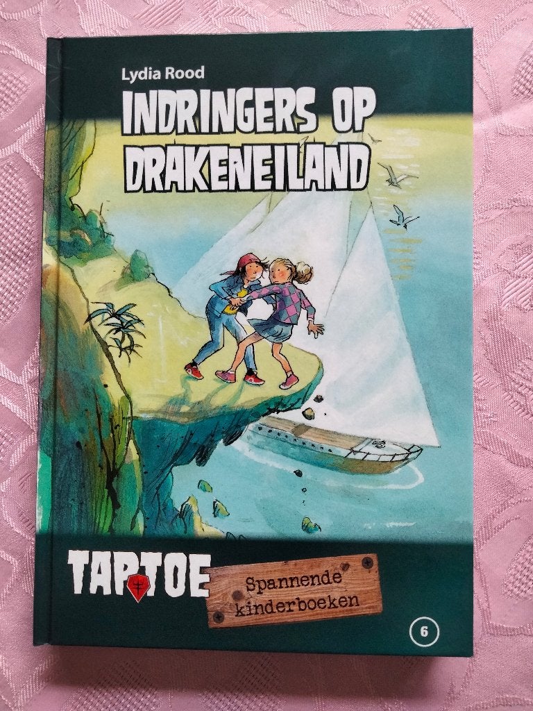 Taptoe: Indringers op Drakeneiland & Het Geheim van het 100e, Ophalen, Lydia Rood, Hans Kuyper, Zo goed als nieuw, Fictie