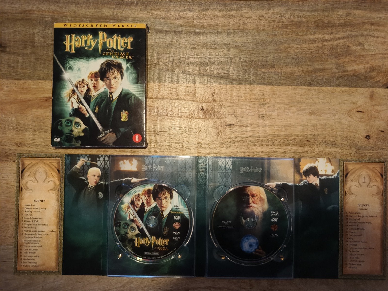 Harry Potter en de Geheime Kamer (2 DVD), Alle leeftijden, Nederlands, Ophalen of Verzenden, Breedbeeld