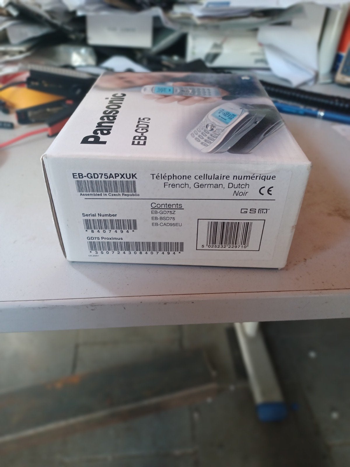 Panasonic EB-GD75  Nieuw in doos Klassieker, Telecommunicatie, Mobiele telefoons | Overige merken, Geen camera, Nieuw, Ophalen of Verzenden