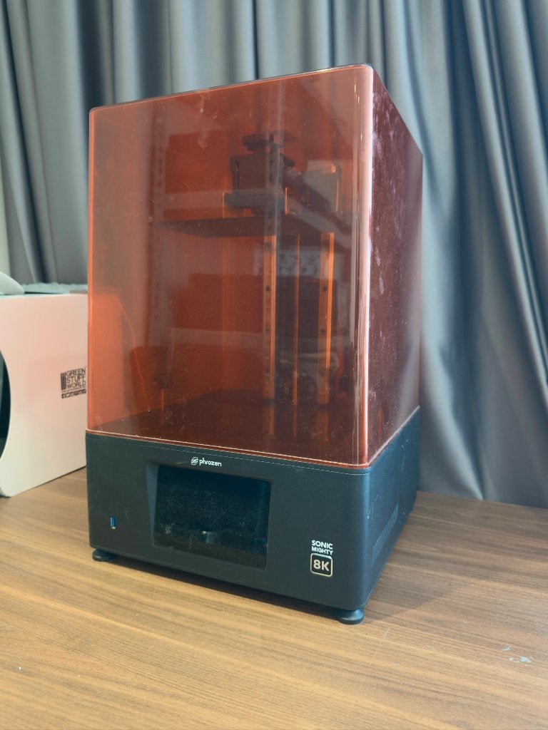 Phrozen Sonic Mighty 8k + Gratis Prusa Wash & cure station, Computers en Software, 3D Printers, Ophalen, Gebruikt, Ingebouwde Wi-Fi