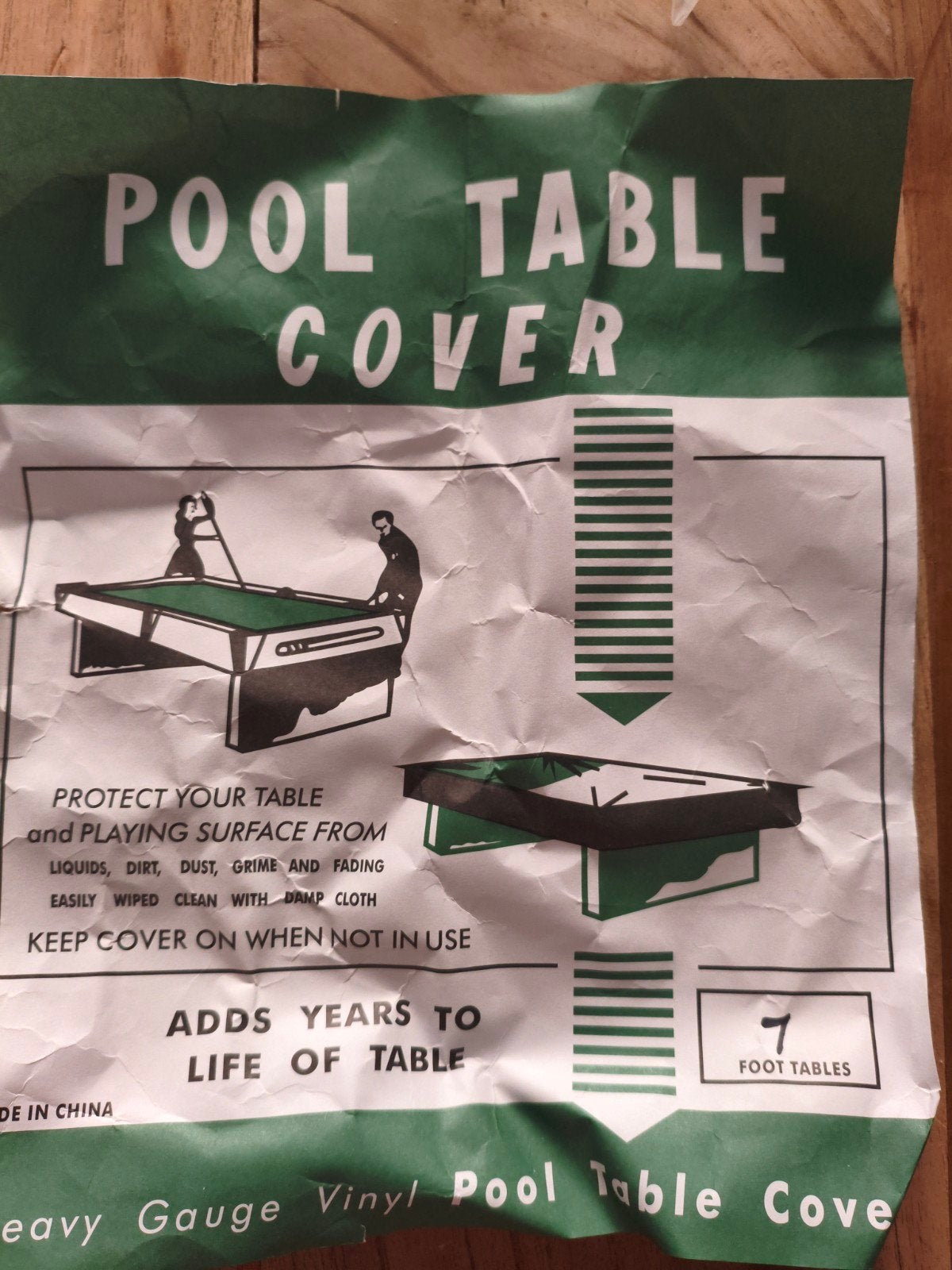 Biljart hoes - Pooltafel beschermhoes, Ophalen of Verzenden, Nieuw