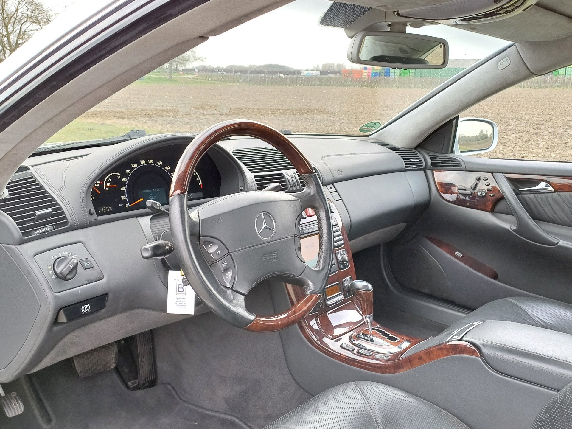 Mercedes-Benz CL-Klasse 600 /Zeer nette staat/Technisch veel, Auto's, Mercedes-Benz, Automaat, Achterwielaandrijving, Zwart, 12 cilinders