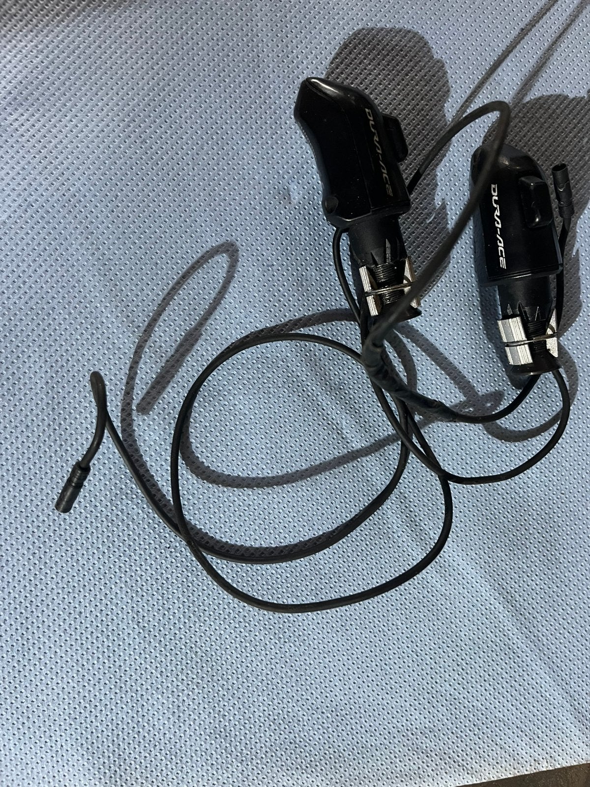 Dura ace bar-end tt shifters Di2 11 speed, Ophalen of Verzenden, Gebruikt, Stuur
