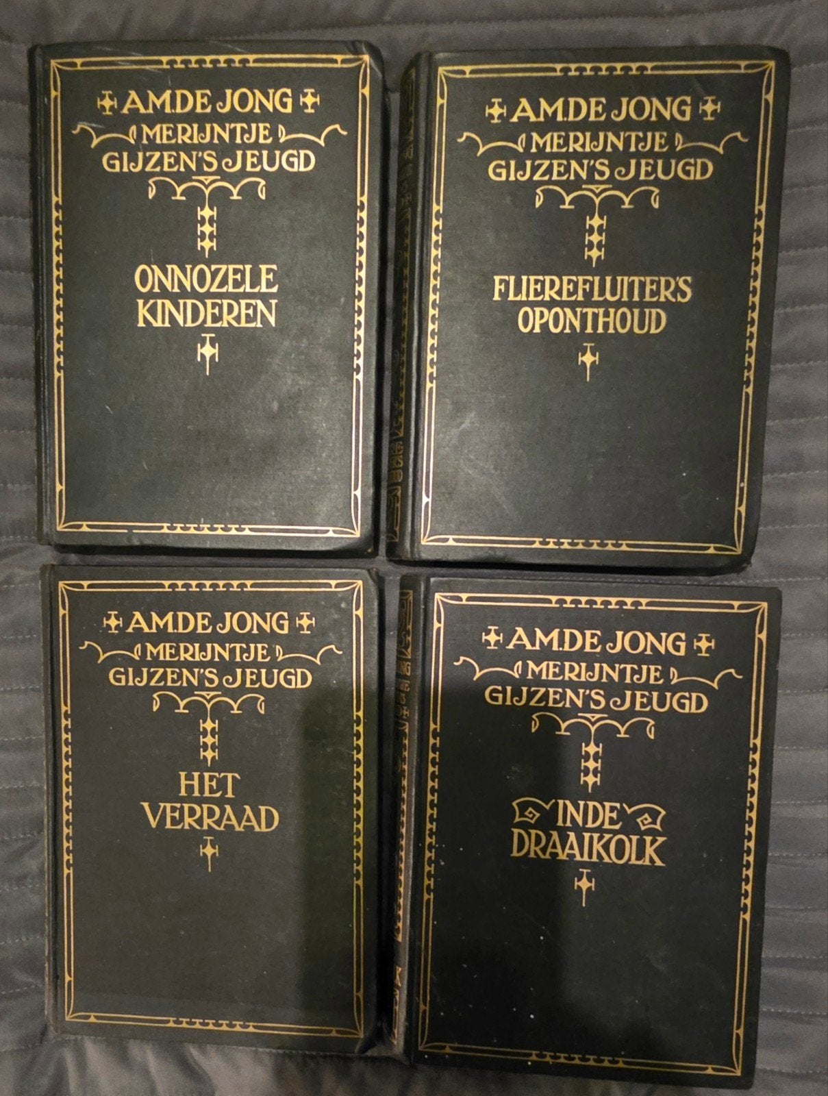 A.M. de Jong - Merijntje Gijzen's Jeugd (4 delen), Ophalen of Verzenden, Gelezen, A.M. de Jong, Nederland