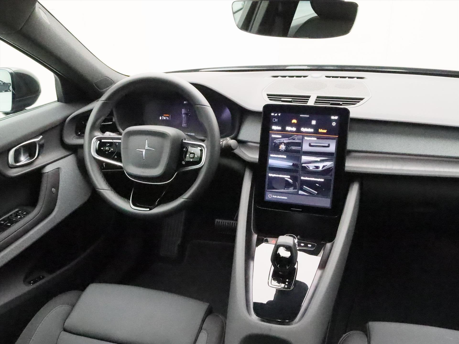Polestar 2 Long Range Dual Motor 408PK 78kWh 92.2% SoH [ PIL, Auto's, Polestar 2, Stof, Gebruikt, Zwart