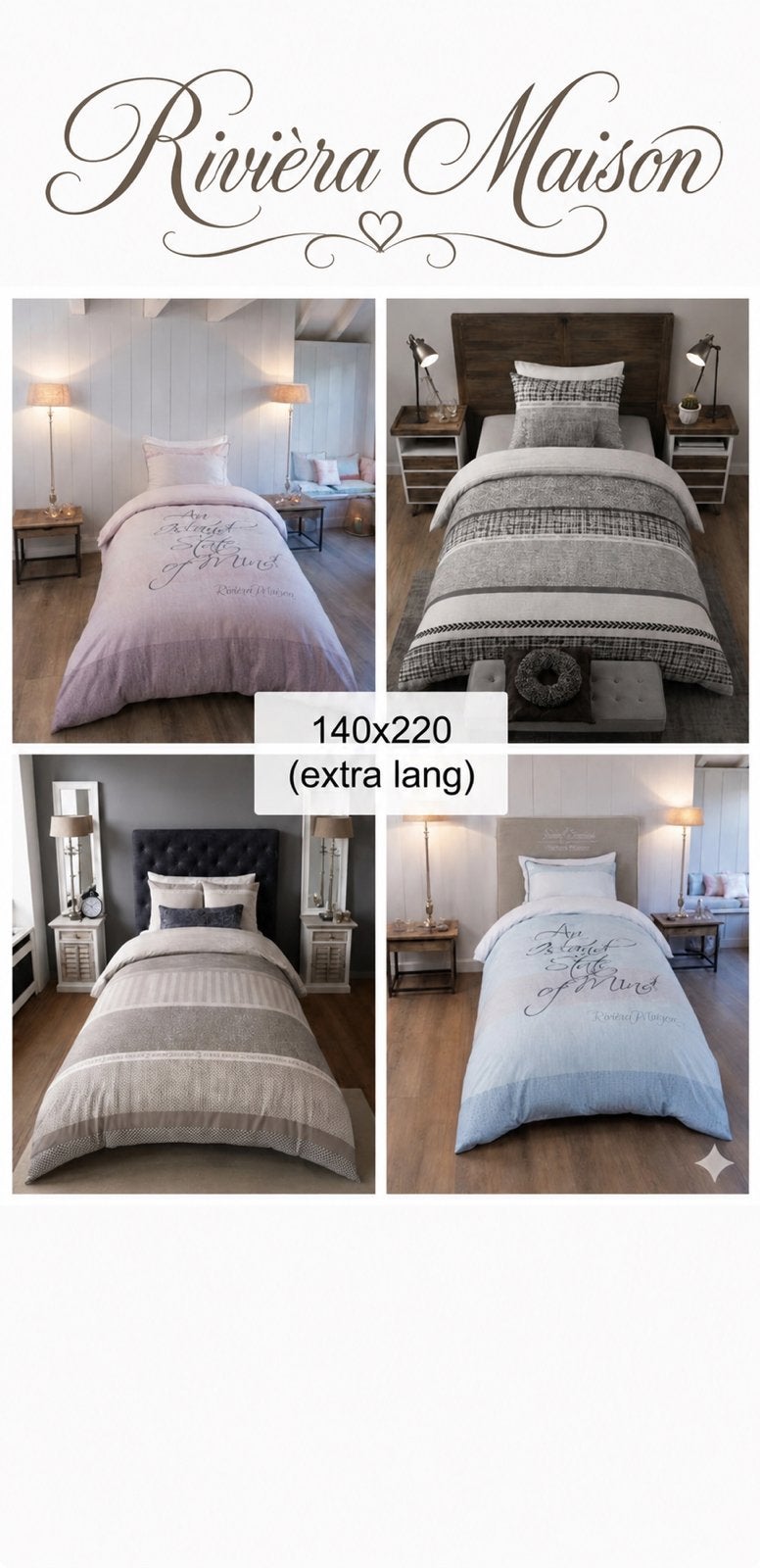 Vier prachtige landelijke dekbed overtrekken 140x220 cm️, Huis en Inrichting, Slaapkamer | Beddengoed, Zo goed als nieuw, Dekbedovertrek
