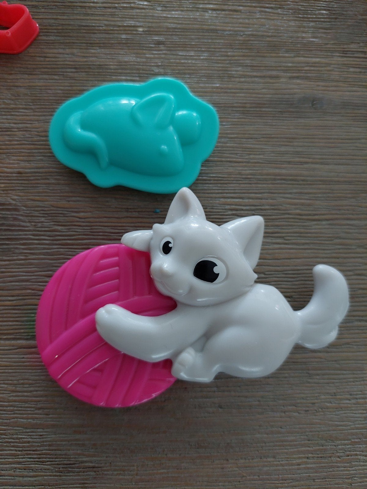 Play Doh Poezen klei speel set setje, Verzenden, Zo goed als nieuw, Knutselen