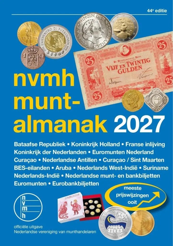 NVMH Munt-Almanak 2027 - 44e editie, Ophalen of Verzenden