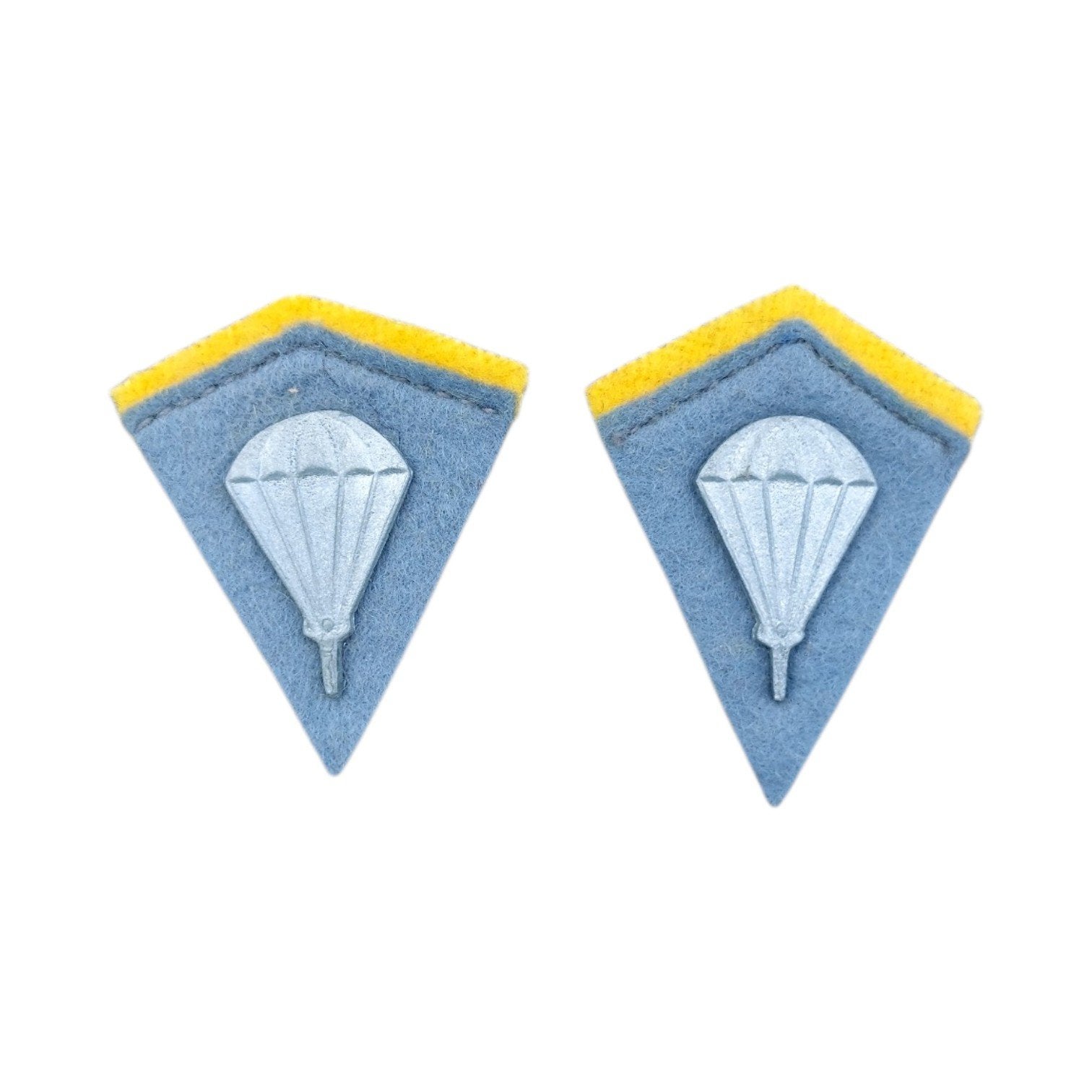 Poolse Para (Airborne) Kraag Emblemen, Ophalen of Verzenden, Landmacht, Embleem of Badge