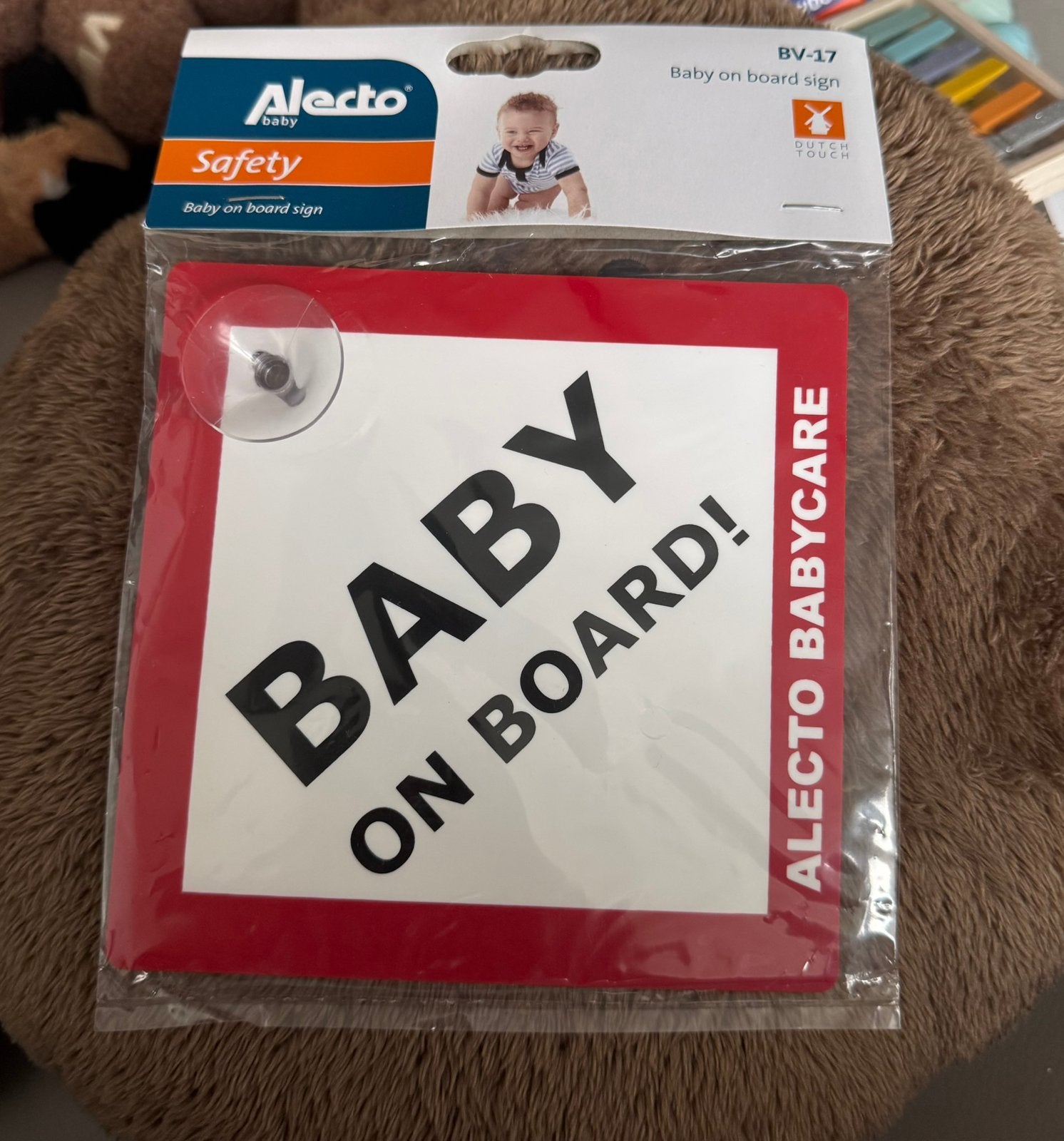 Baby on board sign, Ophalen of Verzenden, Zo goed als nieuw
