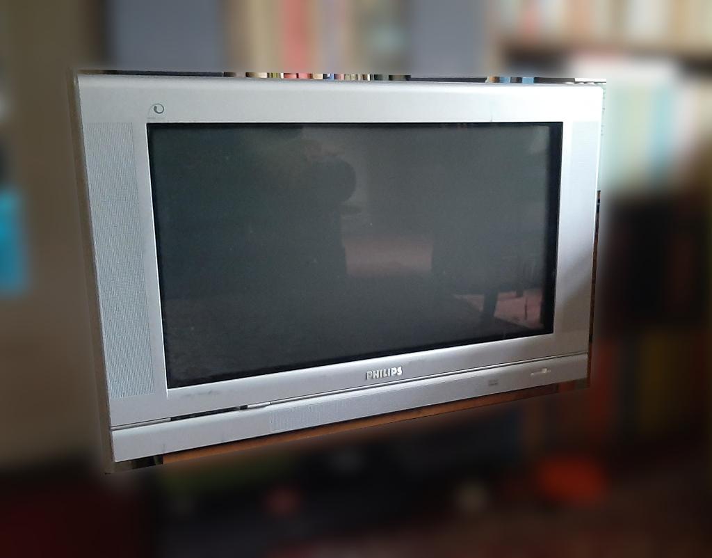 Gratis af te halen: Philips Matchline televisie diag. 68 cm, Audio, Tv en Foto, Ophalen, Philips, Gebruikt, 50 Hz