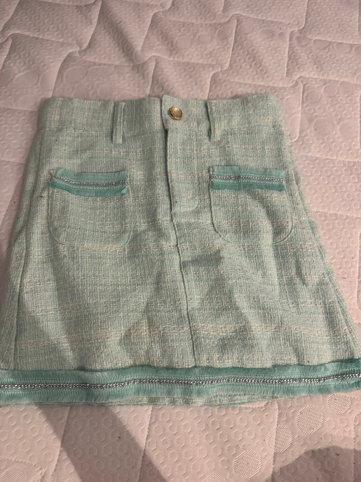 Groene rokje, Kleding | Dames, Ophalen, Zo goed als nieuw, Groen, Boven de knie