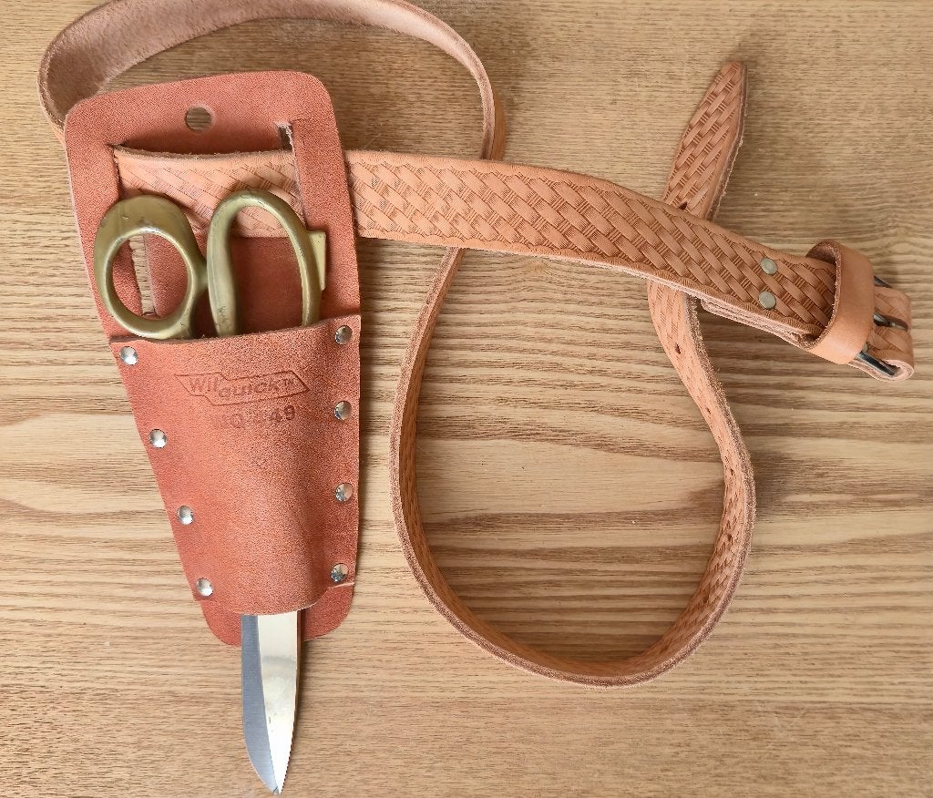 WilQuick WQ449 leren scharenholster met schaar, Ophalen, Gebruikt, Overige typen, Overige merken