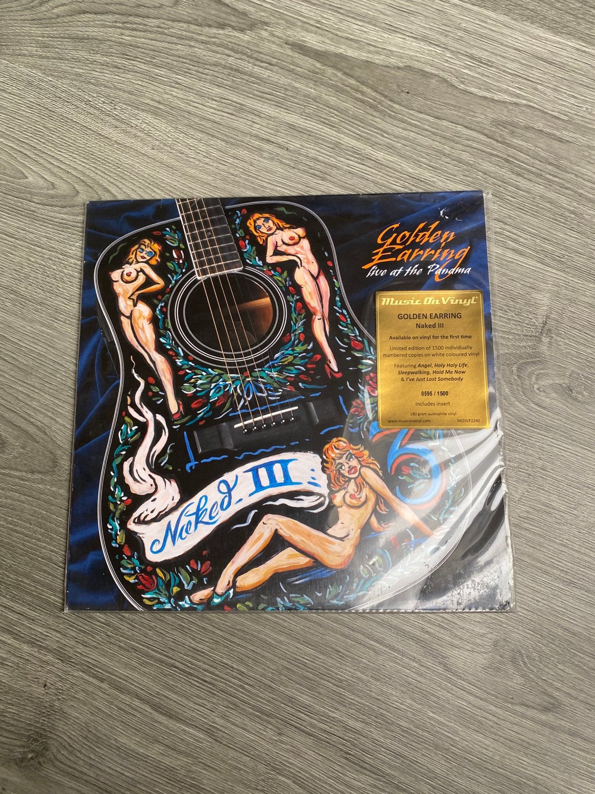 Golden Earring Naked 3  live at the panama 2lp white vinyl, Ophalen, Nieuw in verpakking, 12 inch