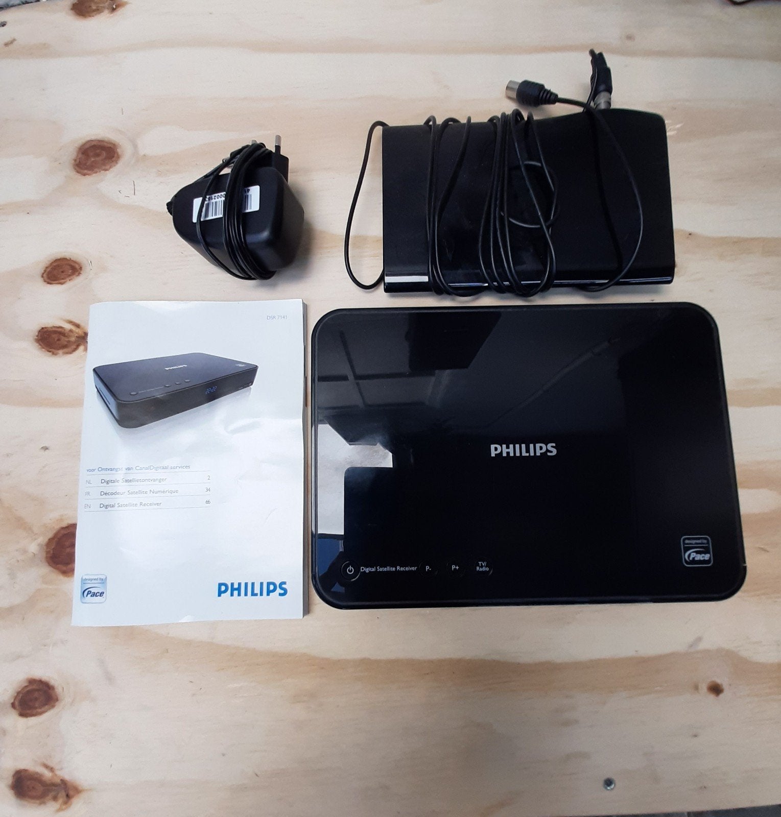 Philips Digitale Ontvanger DSR 1100/03 - Decoder, Ophalen of Verzenden, Zo goed als nieuw, Decoder