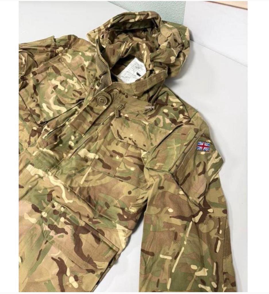 Britse Leger Winddichte smock jas army UK M camouflage camo, Kleding of Schoenen, Ophalen of Verzenden, H, H