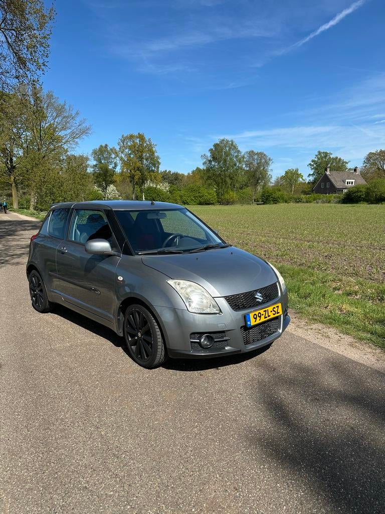 Suzuki Swift 1.6 3D Sport 2007 Grijs, Auto's, Suzuki, Voorwielaandrijving, 1005 kg, 125 pk, 40 €/maand