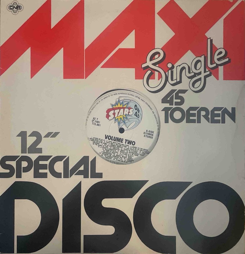 Stars On 45 - Stars On 45 Vol.2 12" inch Maxi Single, LP, Gebruikt, Ophalen of Verzenden, Pop