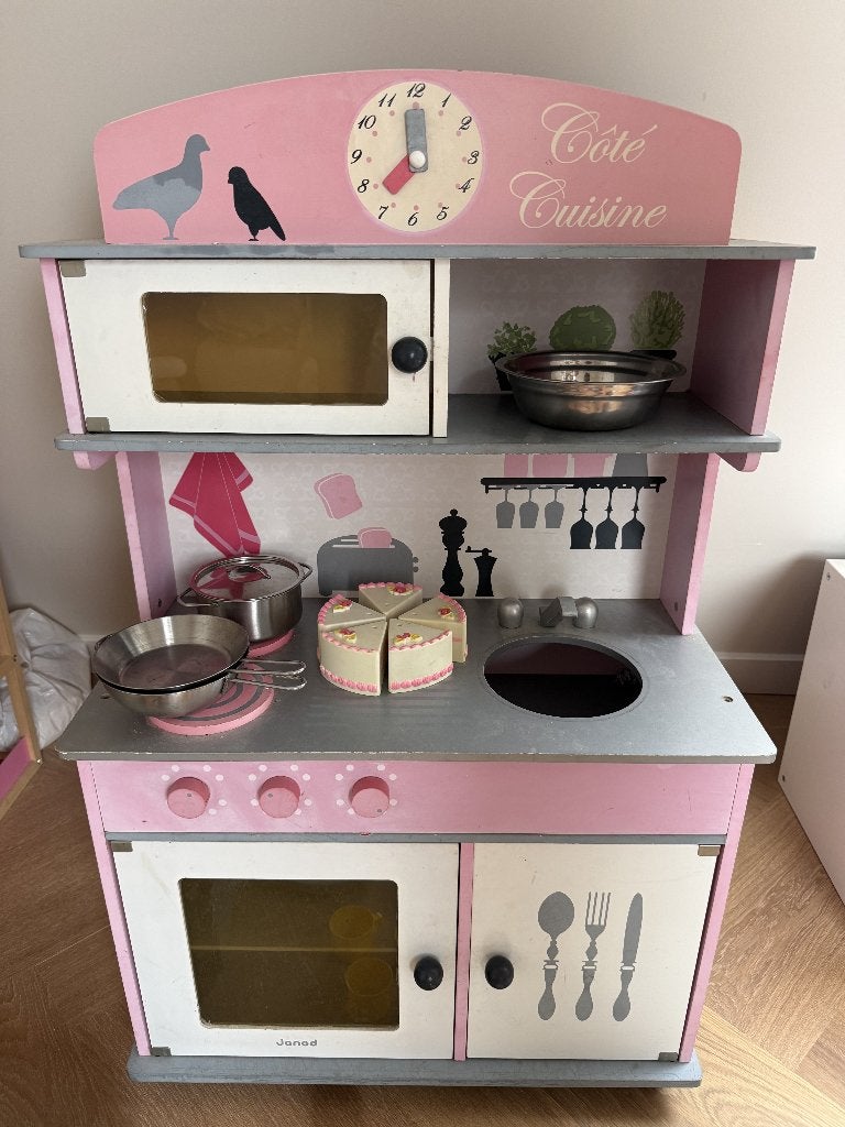 Keukentje Janod kind, Ophalen, Gebruikt, Hout, Speelkeuken