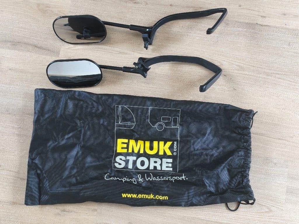 Emuk caravanspiegels voor BMW F10, Ophalen