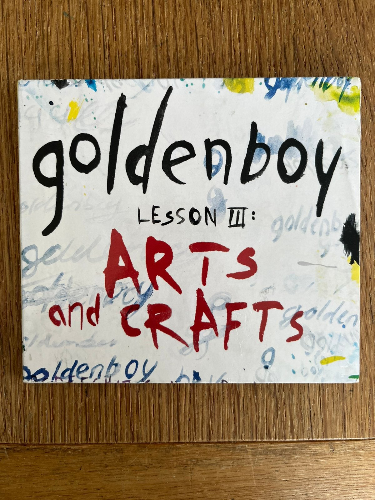Goldenboy lesson III, arts and crafts, Ophalen of Verzenden, Gebruikt