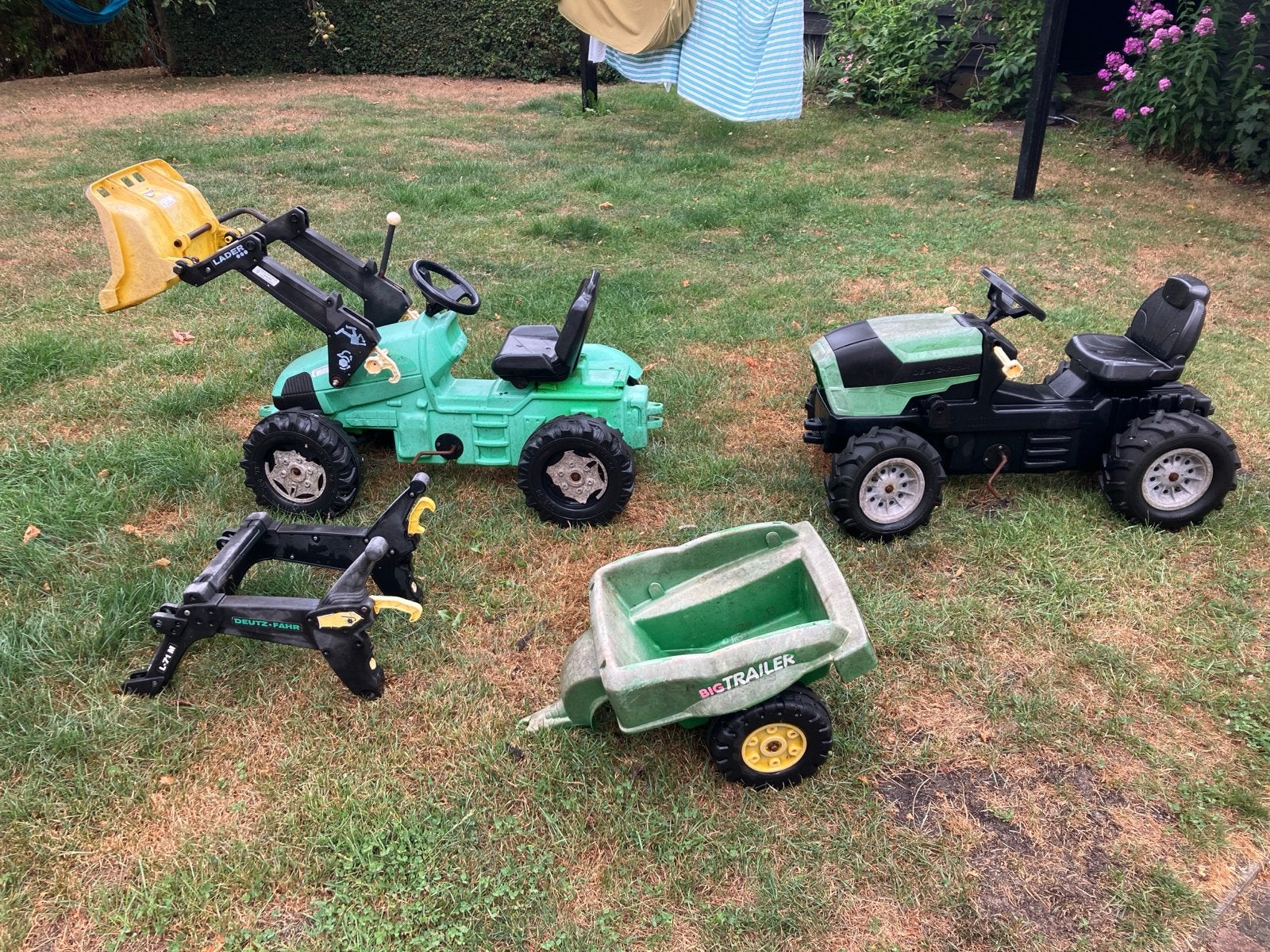 Traptrekkers Deutz Fahr, Ophalen, Gebruikt, Trapvoertuig